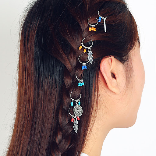 Title 2, Leaf Coin DIY Pendant Hair Accessories Hairpin ...