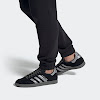 gazelle darksaber / core black / silver metallic / gray four