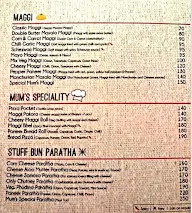 Mum's Cafe menu 2