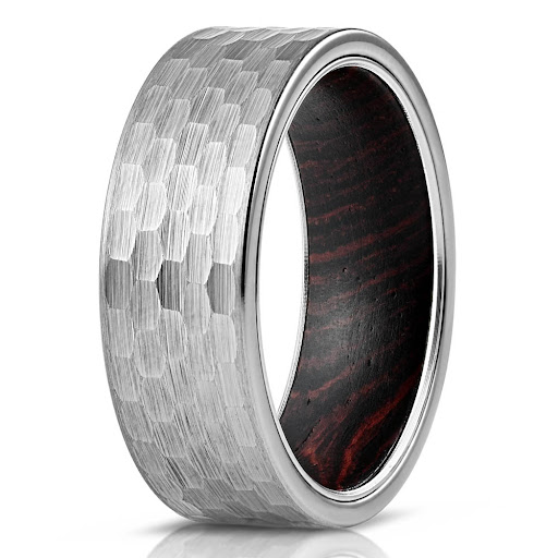 Title 1, Herrenring aus Wolframkarbid, modisches Accesso...