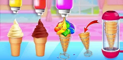 Ice Cream Cone-Ice Cream Games