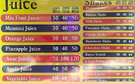 Delhi Juice & Shakes menu 1