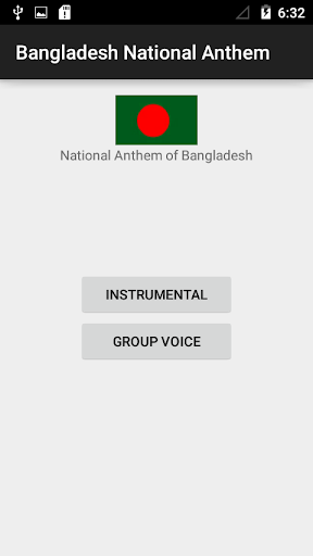 National Anthem of Bangladesh