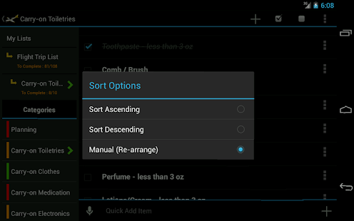 Flight Trip Planner Screenshots 2