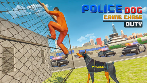 Police Dog Crime Chase Duty