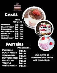 Cakery Bakery menu 1