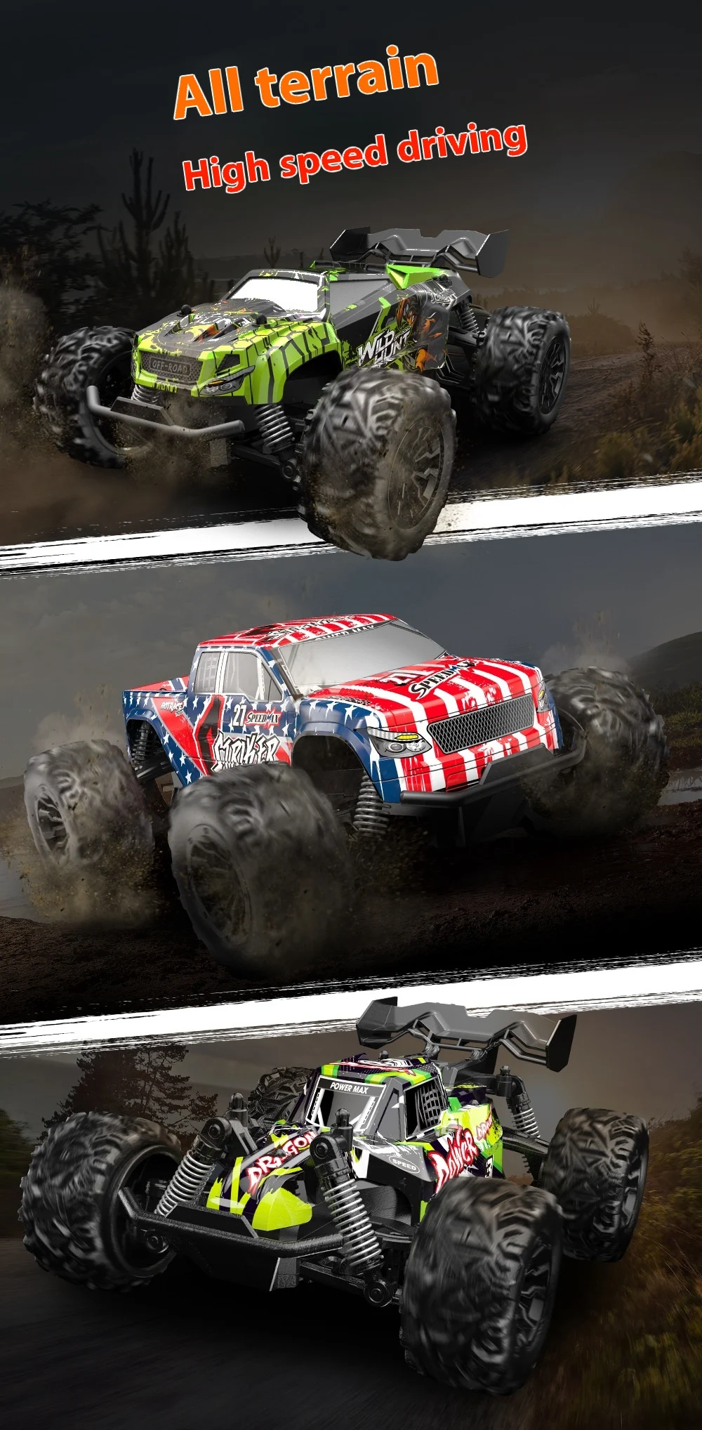 Title 4, Remote Control Off-road Vehicle Drift Toy for C...