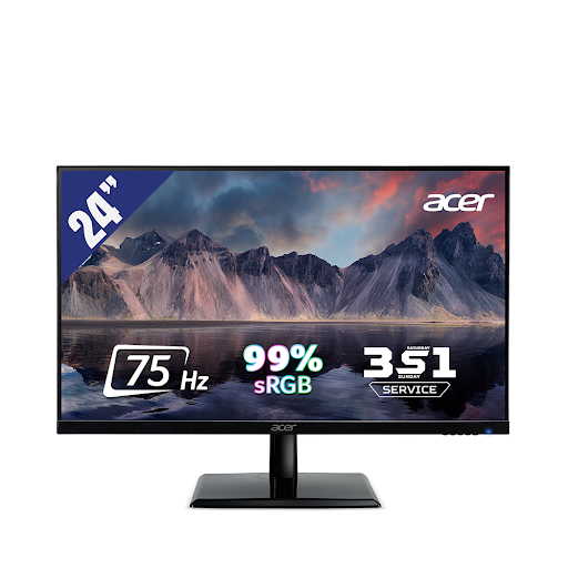 Màn hình LCD ACER 23.8" EK241Y (1920 x 1080/IPS/75Hz/4 ms)