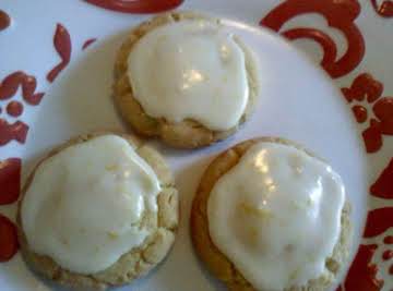 Lemon Cookies with a Lemon Glaze