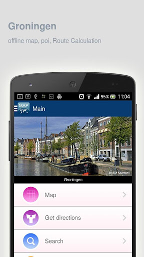 Groningen Map offline