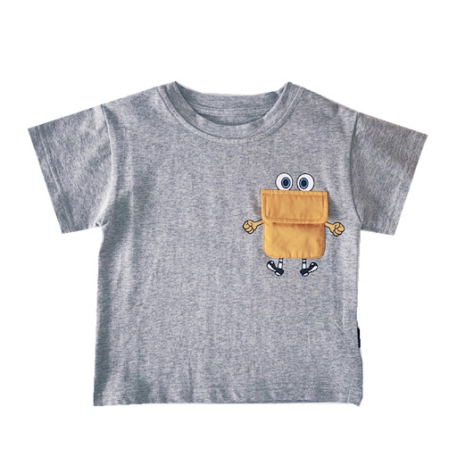 Title 3, Summer Q Cute Contrast Color Pocket Childrens ...