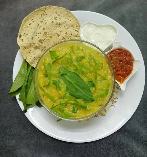 Corn Palak Khichdi