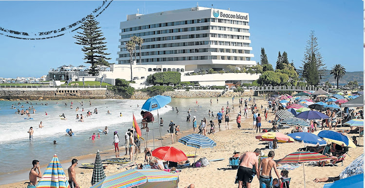 Beacon Island Resort and Plettenberg beach.