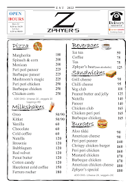 Zphyer's menu 4