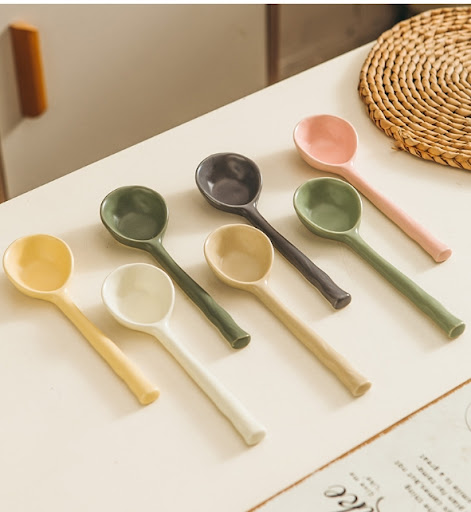 Title 7, Cute and Creative Ceramic Household Eating Long...