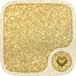 Gold Hearts Wallpaper Apk