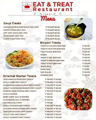 Eat & Treat Restaurant menu 2