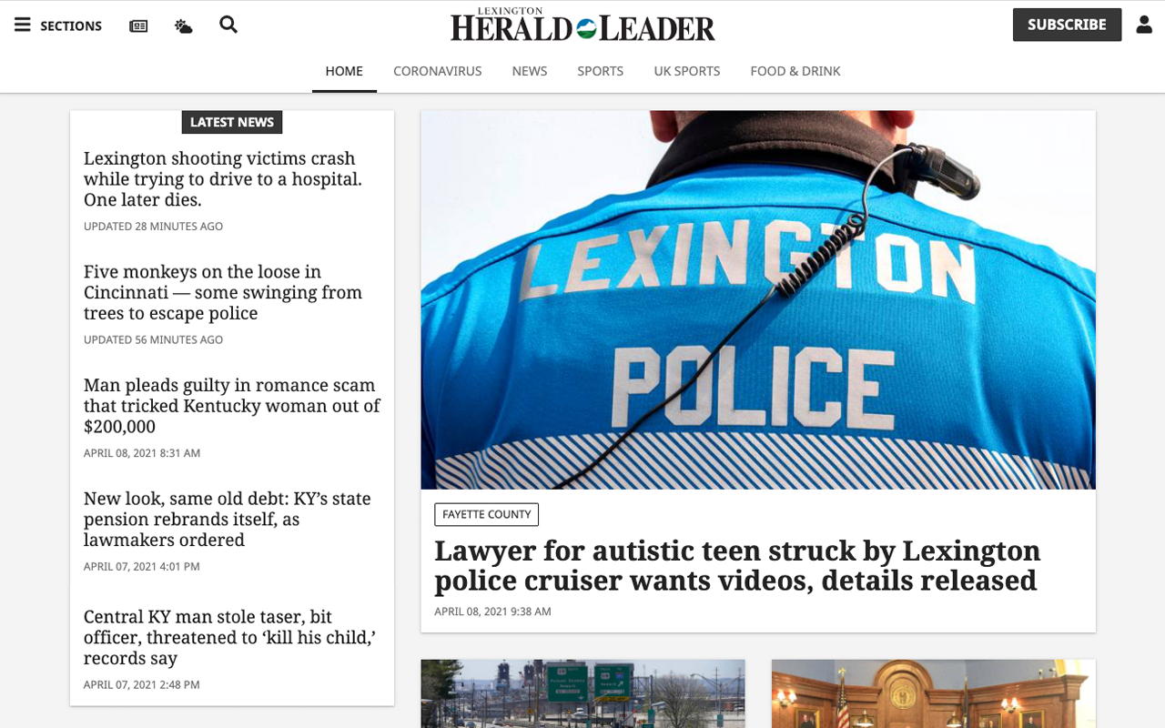 Lexington Herald Leader Preview image 0