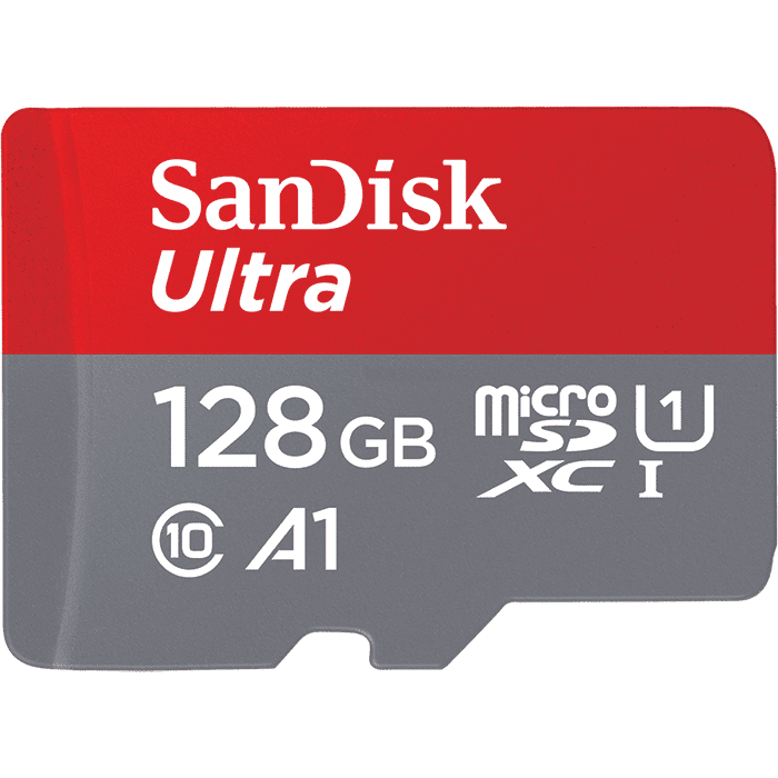 SanDisk Ultra<sup>®</sup> <i class="no-caps">microSD</i> UHS-I Card