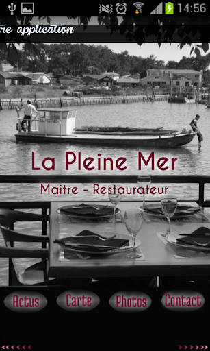 La pleine mer