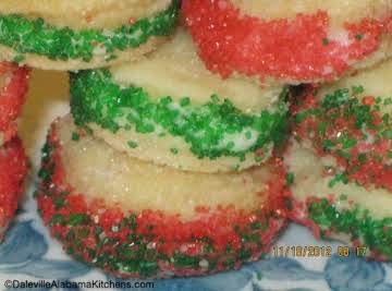 Creme Wafer Cookies for the Holidays