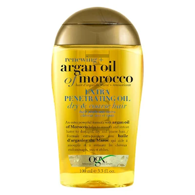 OGX Hair Oil Renewing Argan Oil Of Morocco Extra Penetrating Oil Dry & Coarse Hair 100ml