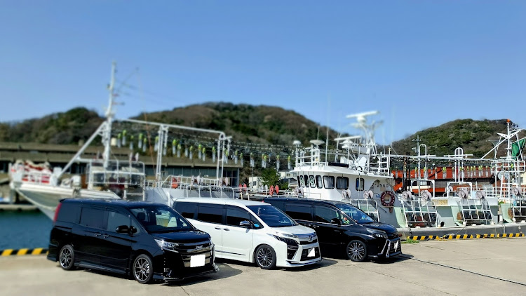 ノアのノア　ヴォクシー・プチコラボ撮影会・恵曇港・島根県松江市に関するカスタム事例の投稿画像2枚目