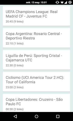 RojaDirecta: Live Information