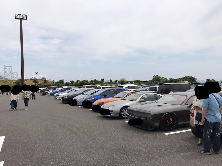 RX-7の与島MT・お会いできました・台数が…に関するカスタム事例の投稿画像9枚目