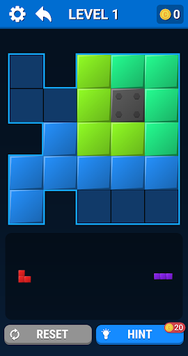 Block Puzzle - Hexagon, Triangle, Square Shapes