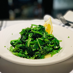 Side of sautéed spinach 