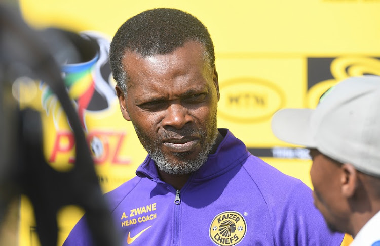 Kaizer Chiefs coach Arthur Zwane during the club's media open day at the Kaizer Chiefs Village in Naturena on September 28 2022.