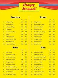 Hungry Stomach menu 3