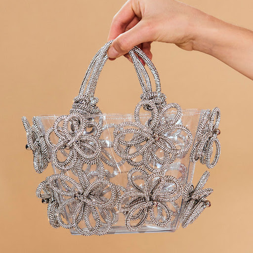 Title 3, New Womens Diamond Inlaid Rhinestone Flower Ha...