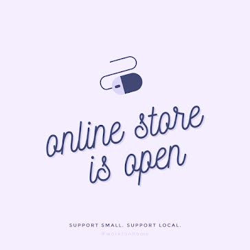 Online Store is Open - Instagram Post template