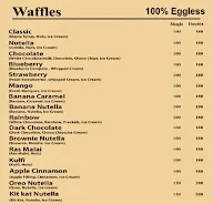 Waffle Town menu 1