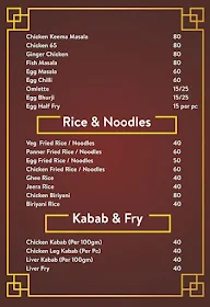 New Food Corner Kolkata Mess menu 5