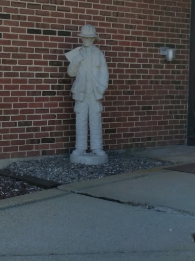 Volunteer Firefighter Statue