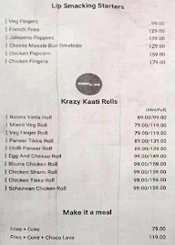 Kouzina Kafe - The Food Court menu 1