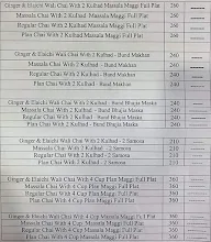 Tiwari Tea menu 2