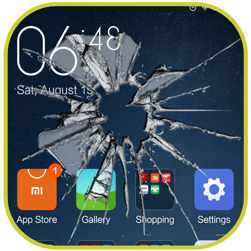 Broken Screen Prank 模擬 App LOGO-APP開箱王