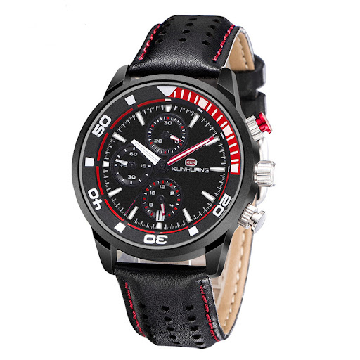 Title 2, Quartz Mens Watch Sports Luminous with Three-e...