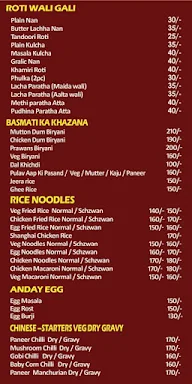 Chef ka khazana menu 4