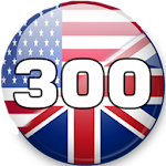 Cover Image of Herunterladen Lernen Sie die 300 besten englischen Wörter 2.6 APK