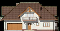 Elewacja nr 1 projektu domu HG-I8