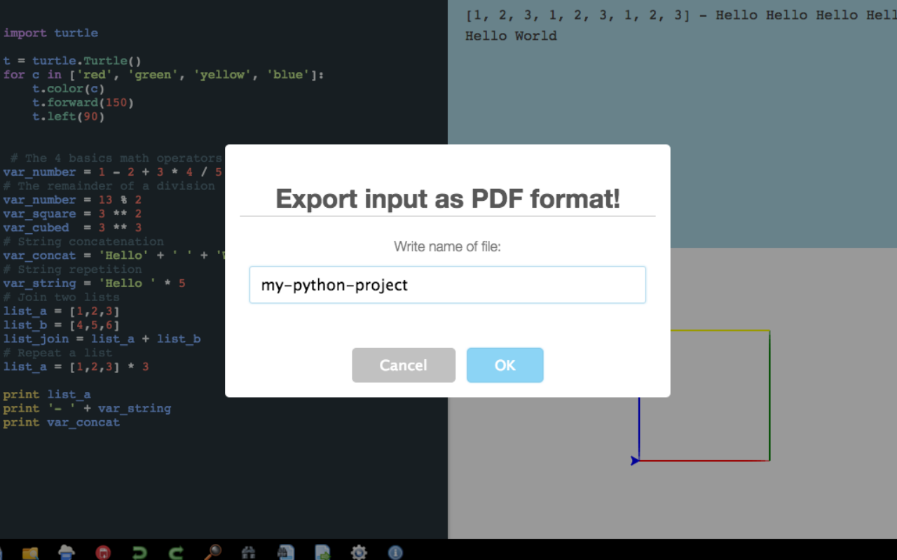 Your Python Editor (Beta) Preview image 7