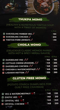 Momo King menu 3