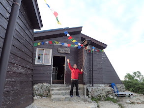 船窪小屋を出発