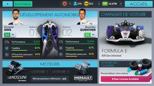 Motorsport Manager Online APK MOD – Pièces Illimitées (Astuce) screenshots hack proof 1