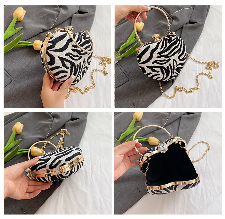 Title 11, Sac bandoulière cœur pour femme, style célébrit...